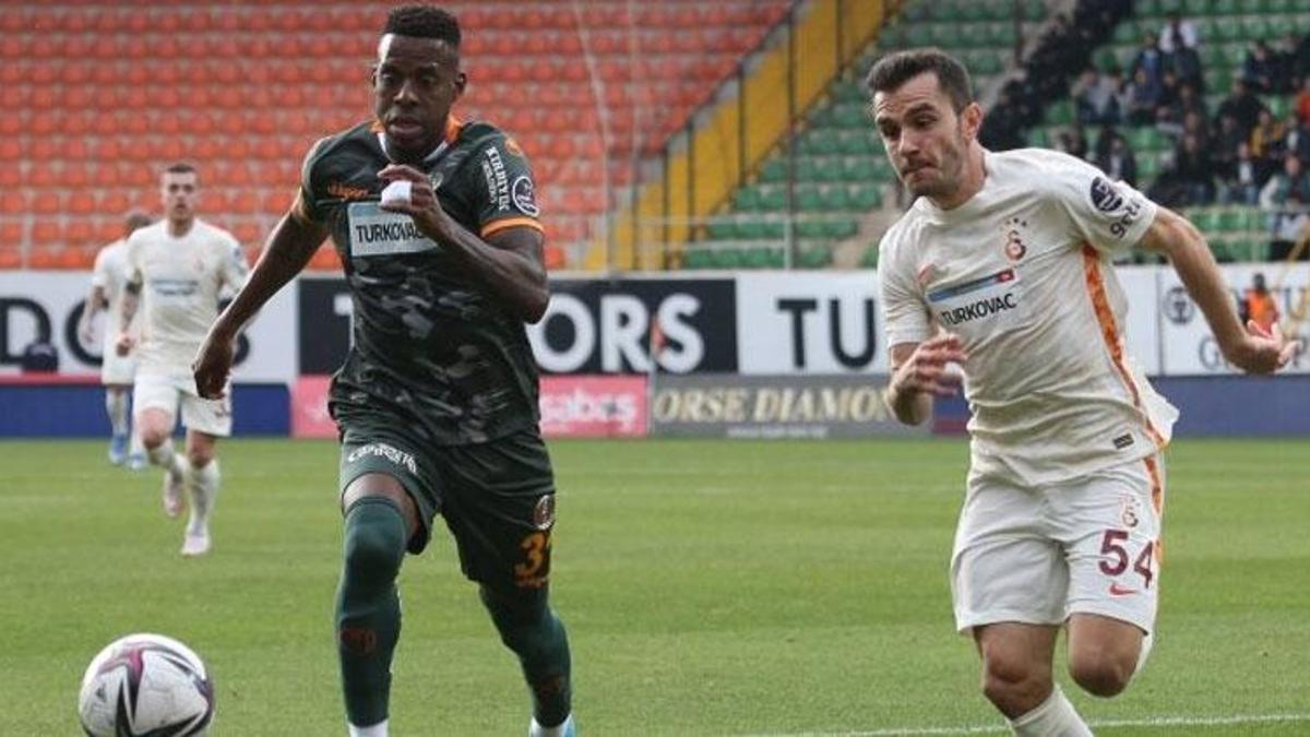 Alanyaspor: 1 - Galatasaray: 1