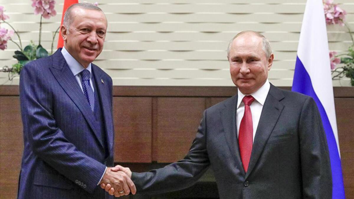 Putin'den, Cumhurbaşkanı Erdoğan'a 'geçmiş olsun' telgrafı