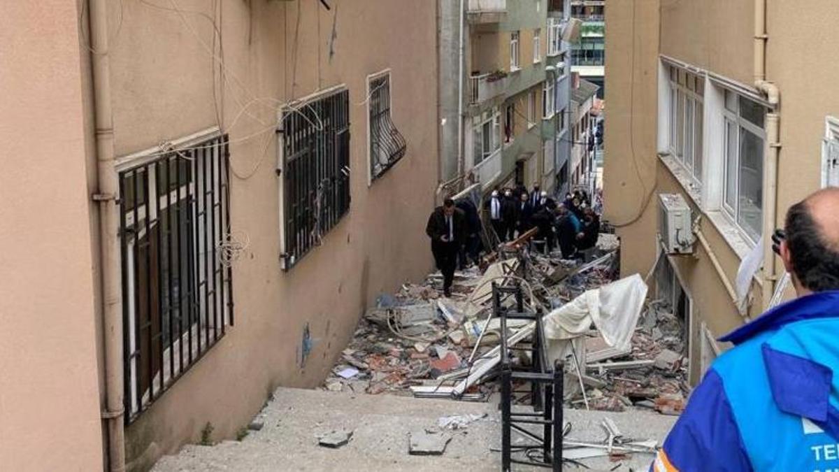 Üsküdar'da patlama! Yaralılar var