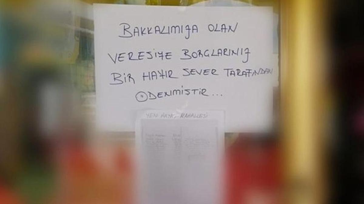 Çorum’da gizli hayırsever yeniden ortaya çıktı! 38 bin 900 TL’lik veresiye...