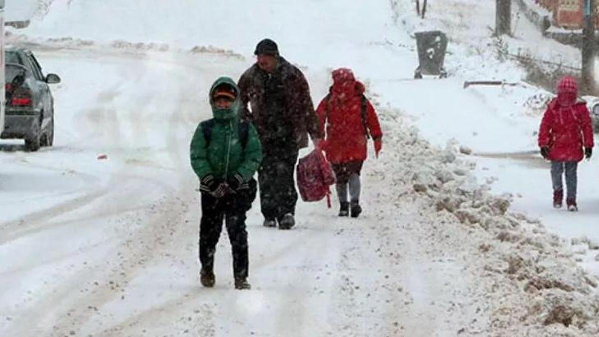 Kar yağışı etkili oluyor! Okullar tatil edildi! İşte tatil kararı alınan iller...