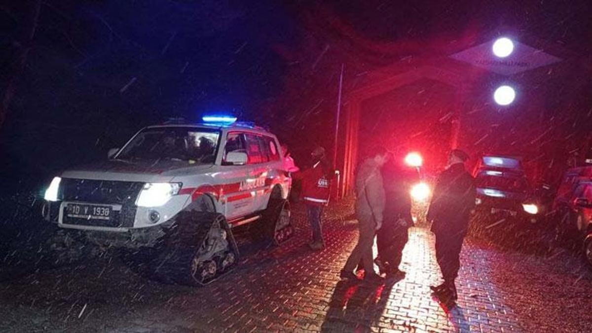 21 kişi Kazdağları'nda mahsur kaldı Milli Savunma Bakanlığı harekete geçti!
