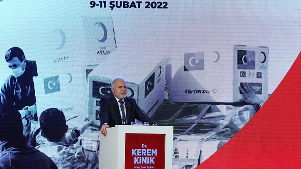 Kızılay Başkanı Kınık: İnsani yardım modellerinde bilim bizlere rehberlik ediyor