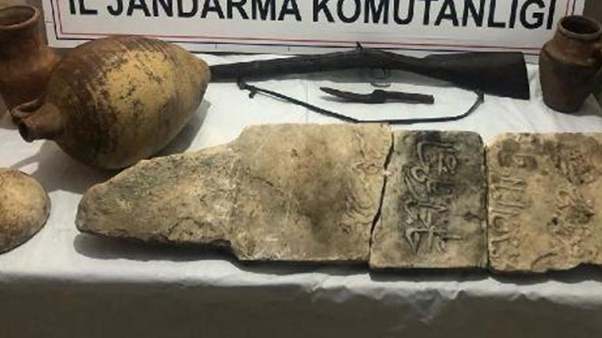 Manisa'da 'tarihi eser' operasyonu