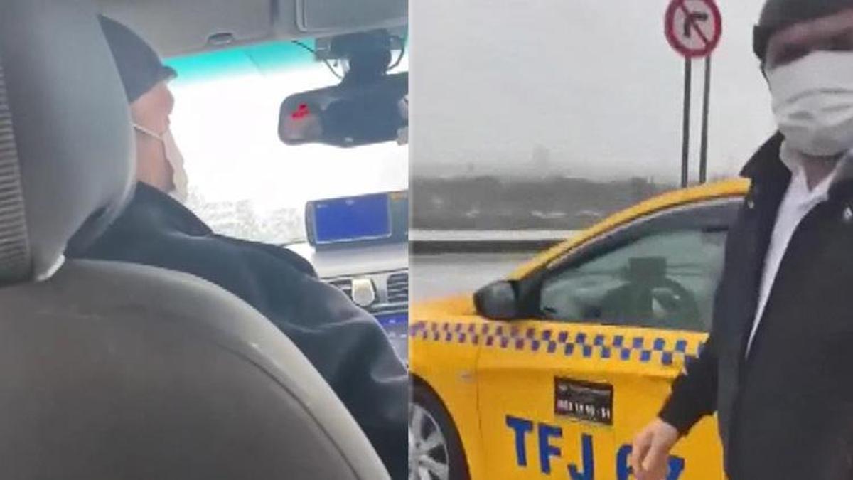 Kadın yolcuyu kolundan tutup taksiden indirmişti! O taksici ile ilgili flaş karar