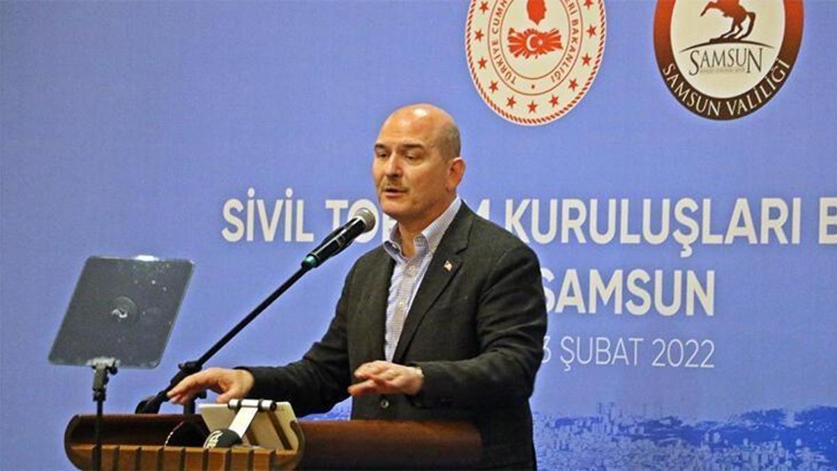 Bakan Soylu şehit ve gazi ailesi ve yakınları ile bir araya geldi