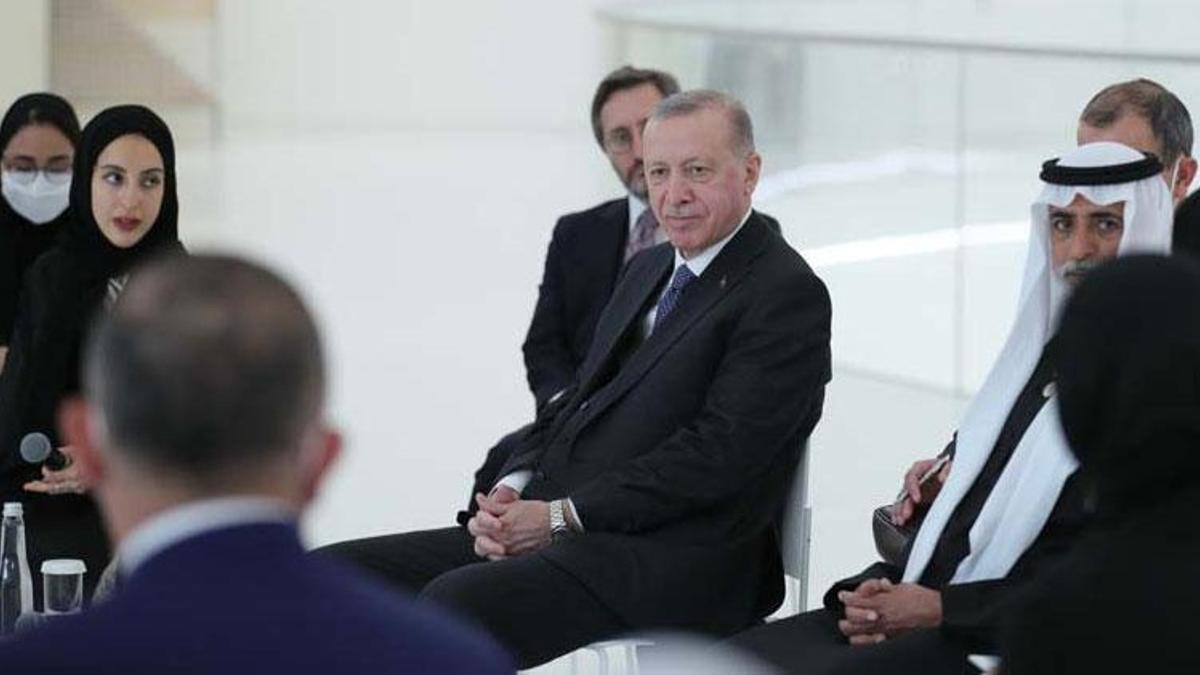 Cumhurbaşkanı Erdoğan, Dubai Expo'da gençlerle buluştu: Gönül elçileri olarak hareket etmenizi bekliyoruz