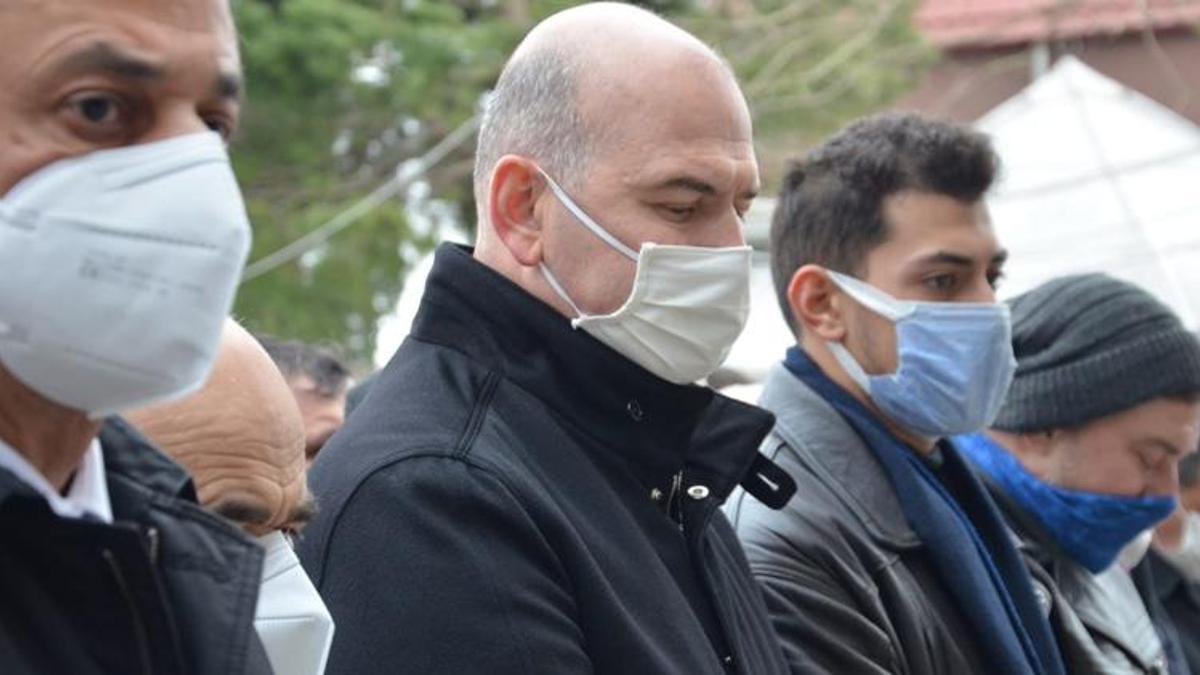 Bakan Soylu'nun dayısı, son yolculuğuna uğurlandı