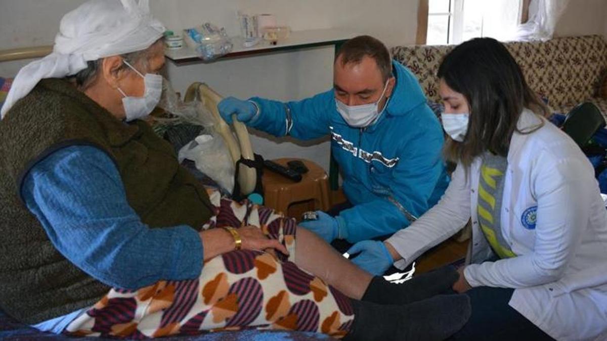 Evde bakım hizmetlerine hekim ve psikolog desteği