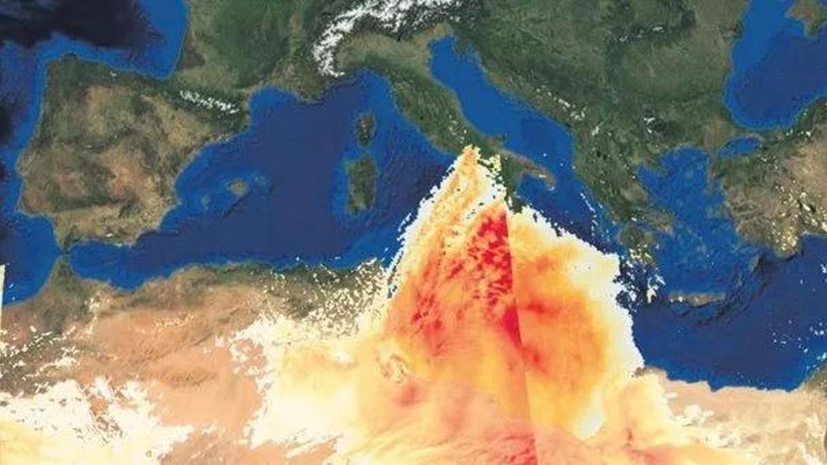 Ve Akdeniz'e ulaştı! Dev toz bulutu Türkiye'ye geliyor