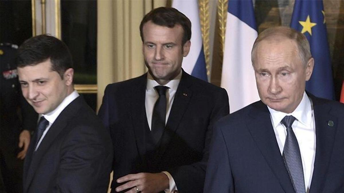Rusya-Ukrayna krizinde son dakika gelişmesi! Putin ve Macron görüştü, uzlaşma sağlandı