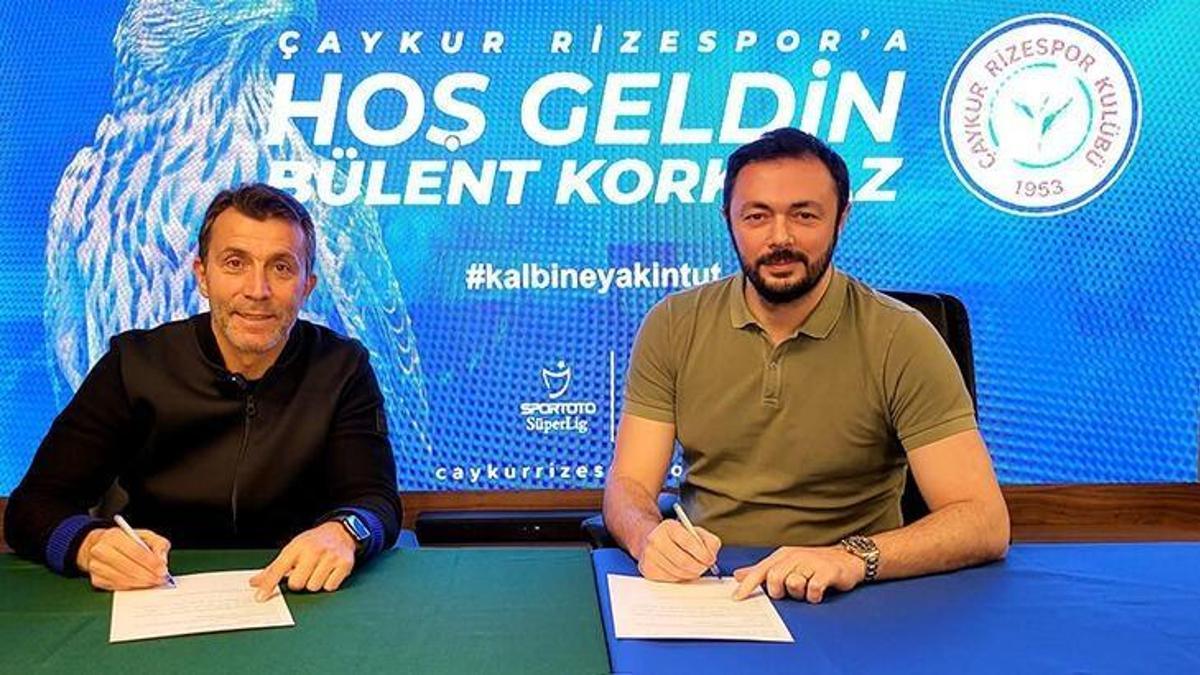 Çaykur Rizespor Bülent Korkmaz ile anlaştı