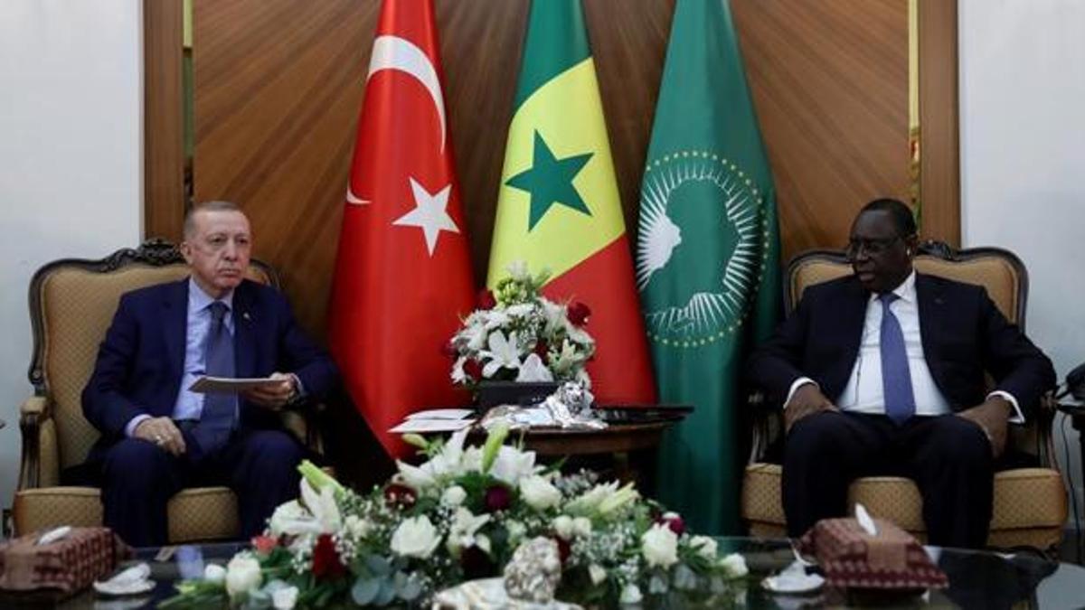 Cumhurbaşkanı Erdoğan, Senegal Cumhurbaşkanı Sall ile görüştü