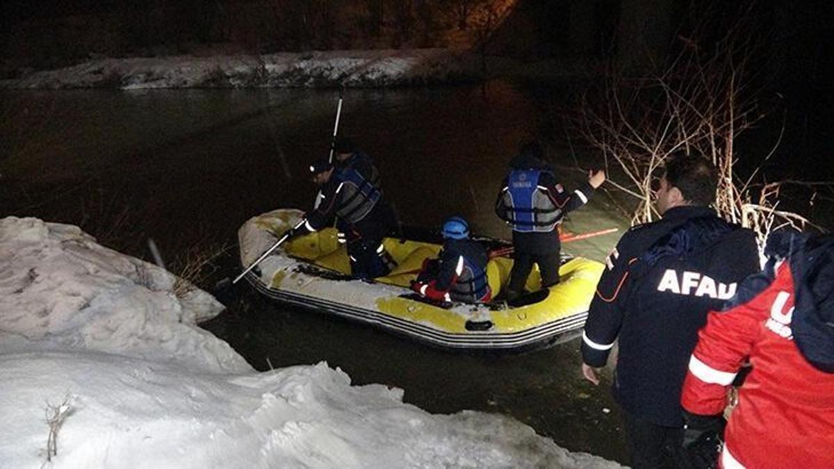 Karasu Nehri’ne düşen genç kız için arama çalışması başlatıldı