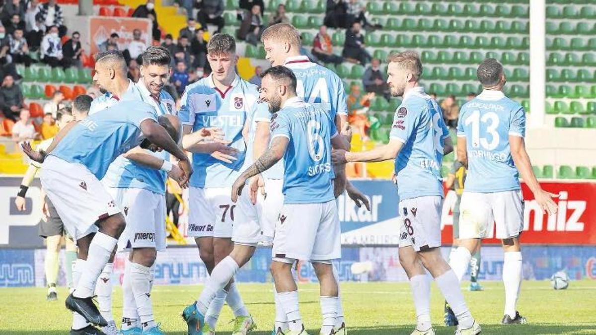 Trabzonspor'dan skor dersi! Tek farkla 12 galibiyet