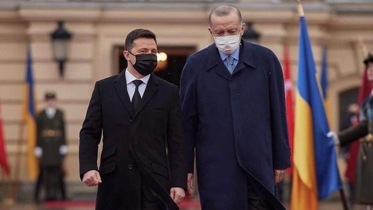 Cumhurbaşkanı Erdoğan, Ukrayna Cumhurbaşkanı Zelenski ile görüştü