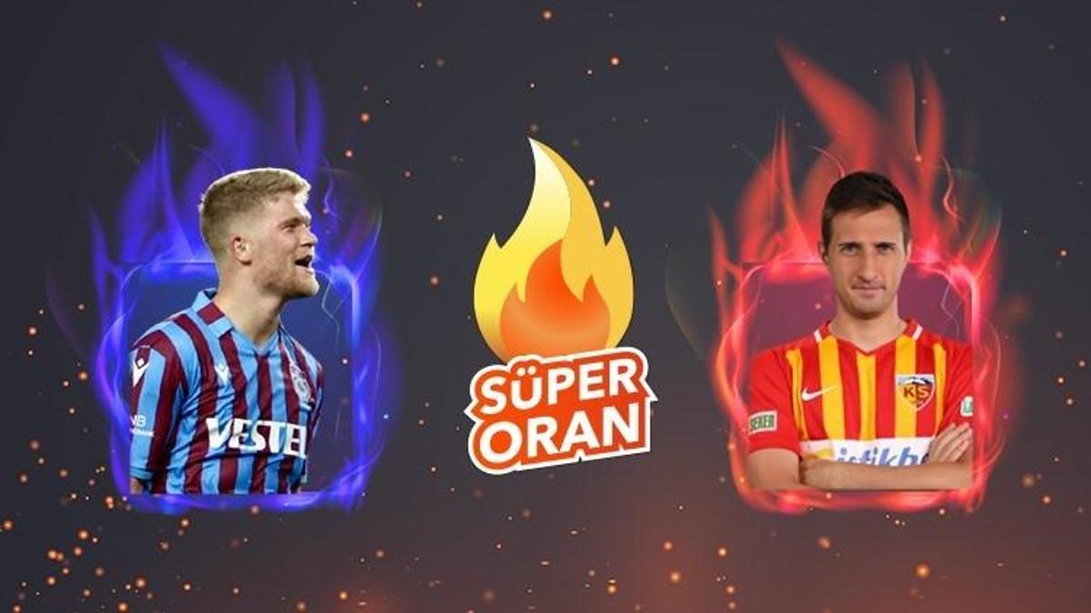 Trabzonspor - Kayserispor maçı Tek Maç ve Canlı Bahis seçenekleriyle Misli.com’da