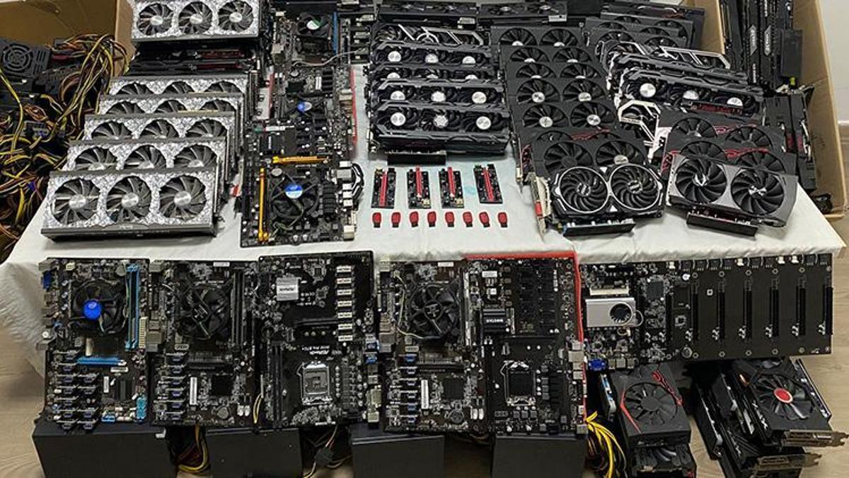 Kripto para üretirken yakalandı! Yurt dışından 3 milyon TL'lik cihaz getirmiş