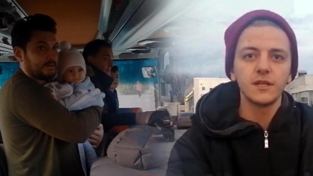 Ukrayna’dan yola çıkan ilk kafile Türkiye'ye ulaştı! ‘Yolda tanklar yanıyordu'