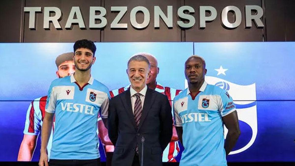 Trabzonspor'da iki imza!