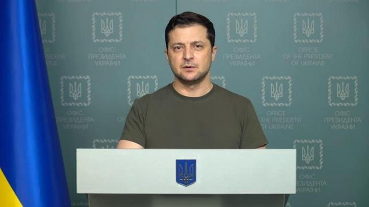 Zelenskiy Ukrayna halkına seslendi: Ne kadar sürerse sürsün savaşacağız