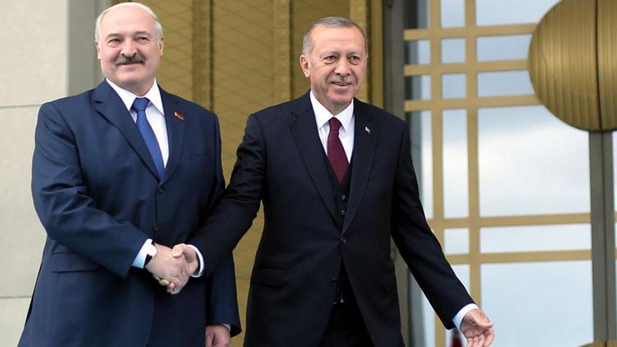 Cumhurbaşkanı Erdoğan Belarus Cumhurbaşkanı Lukaşenko ile görüştü