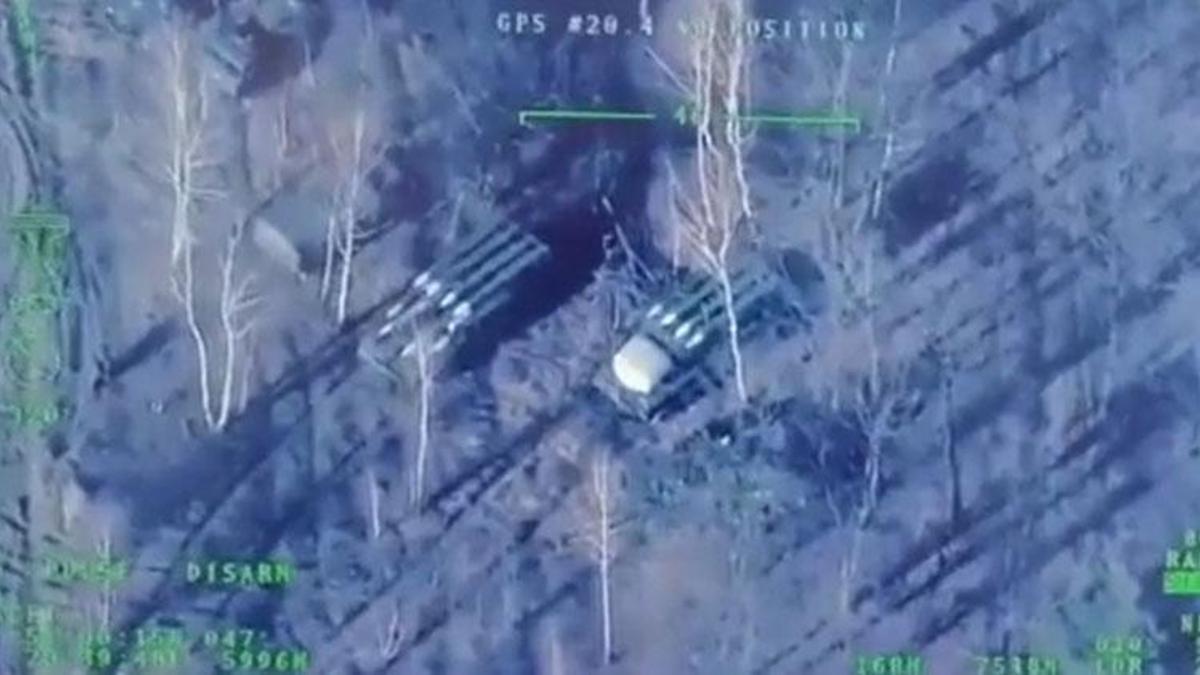 Ukrayna Hava Kuvvetleri Rus hedeflerini vurmaya devam ediyor