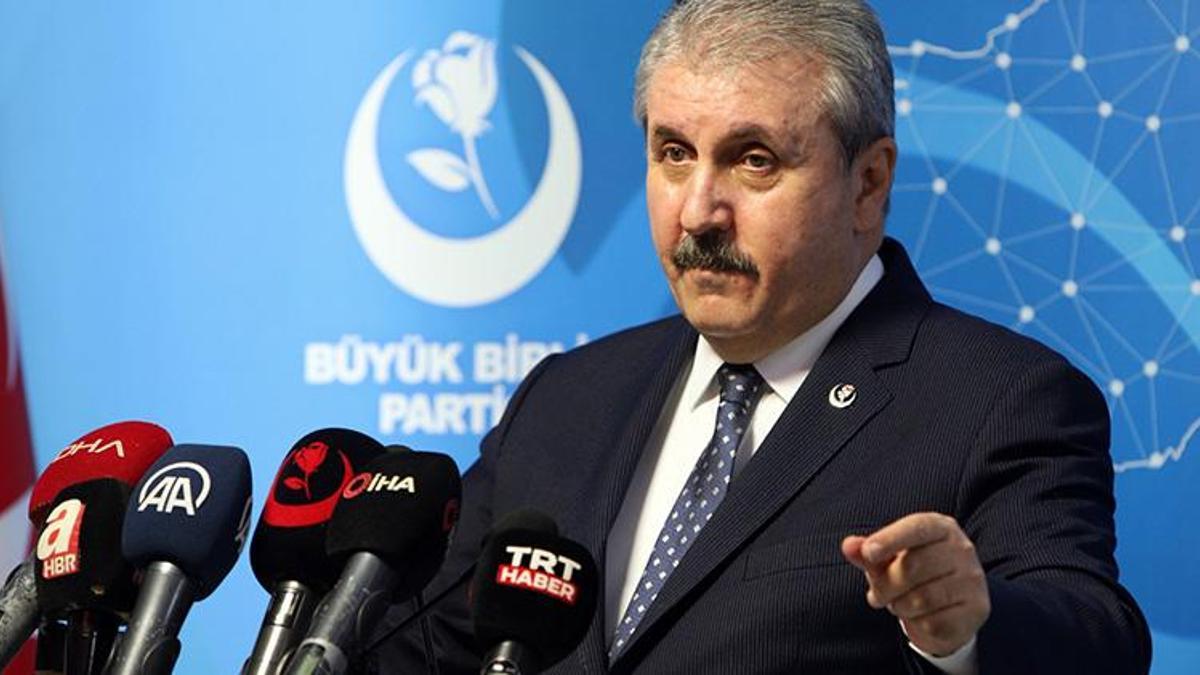 BBP lideri Destici: Montrö'nün kontrol ve yönetim hakları Türkiye'ye ait