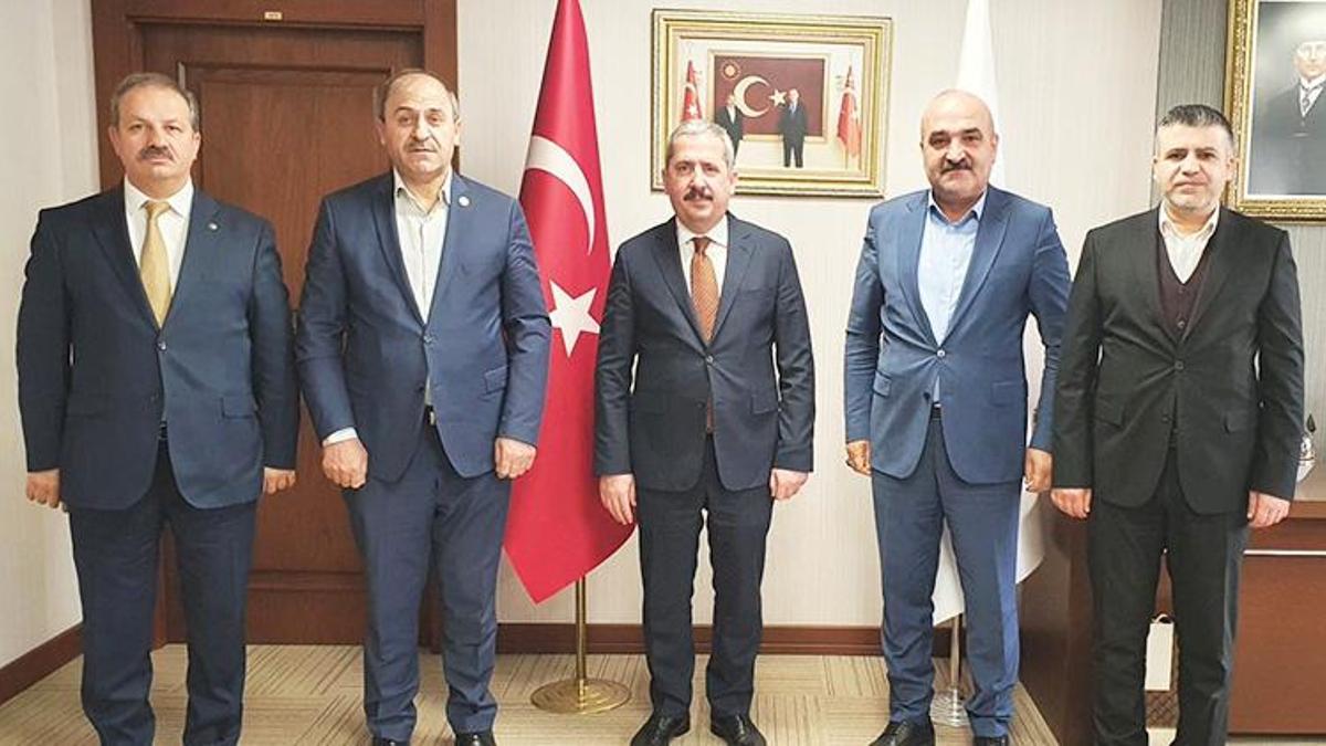 Sağlık-Sen’den Hazine ve Maliye Bakan Yardımcısı Gürcan’a ziyaret