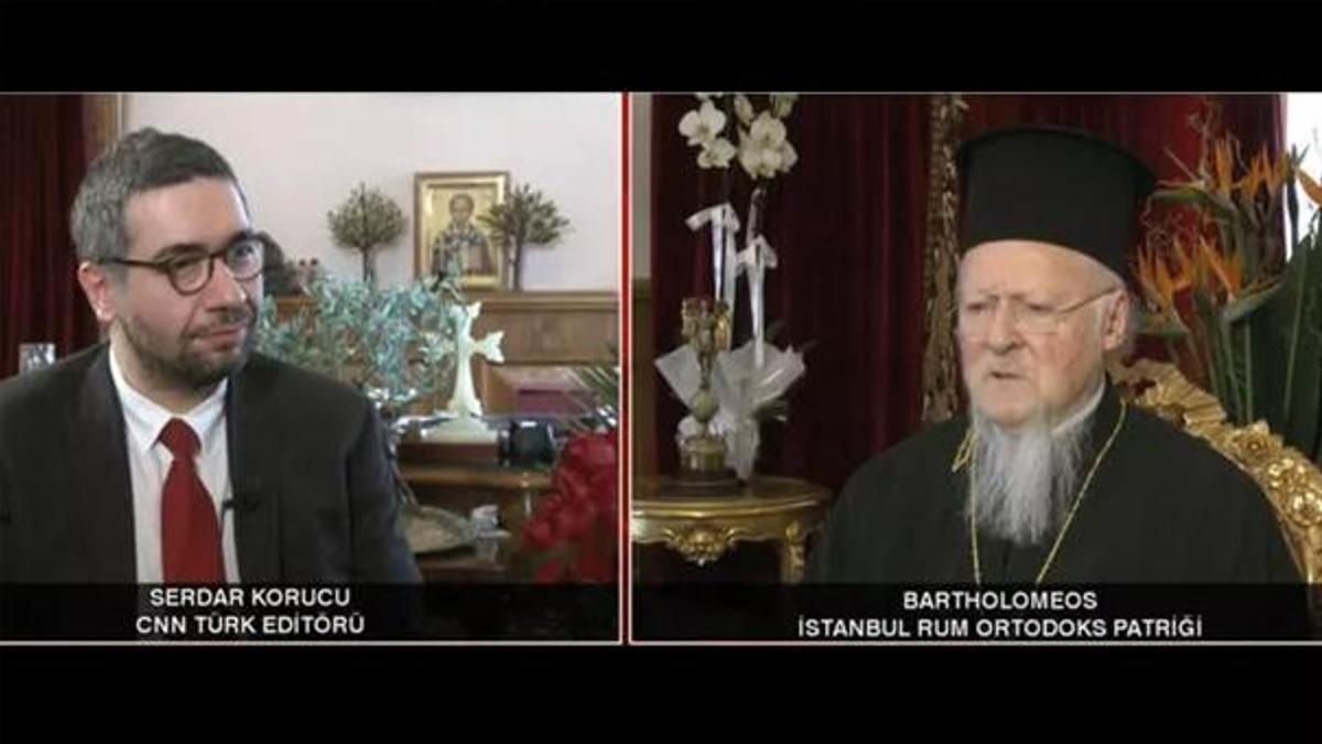 Rum Ortodoks Patriği Bartholomeos CNN TÜRK'te konuştu: Putin ülkesine haksızlık yaptı