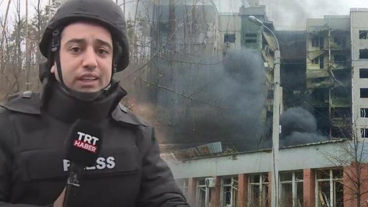 Ukrayna'da dehşet anları! Türk gazeteciler çatışmanın ortasında kaldı