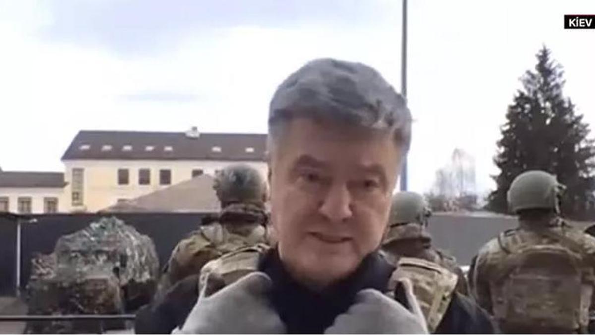 Ukrayna eski Cumhurbaşkanı Petro Poroşenko CNN TÜRK'te