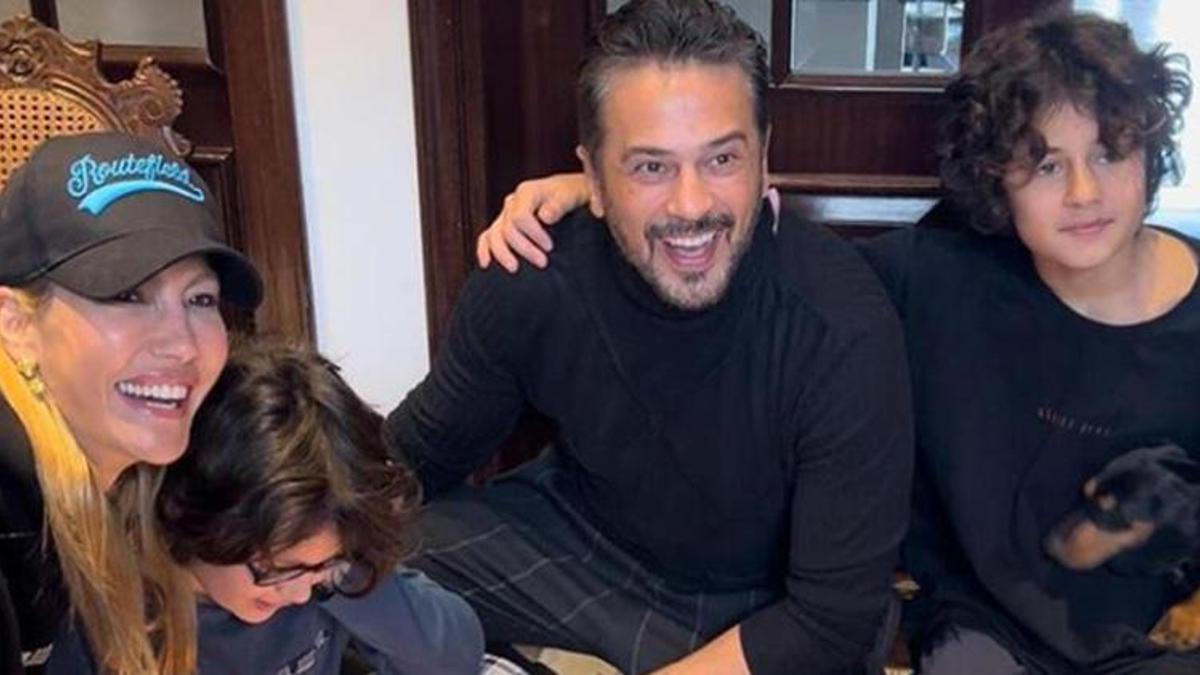 Çağla Şıkel ve Emre Altuğ, Uzay'ın doğum gününü kutladı