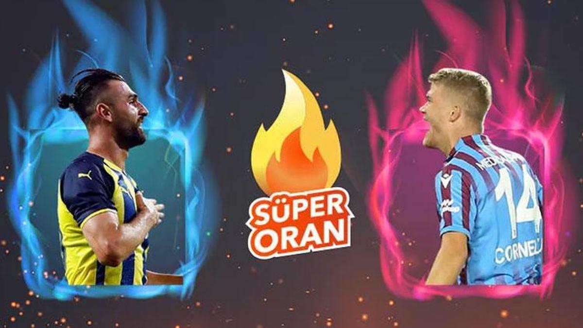 Fenerbahçe - Trabzonspor maçı Tek Maç ve Canlı Bahis seçenekleriyle Misli.com’da