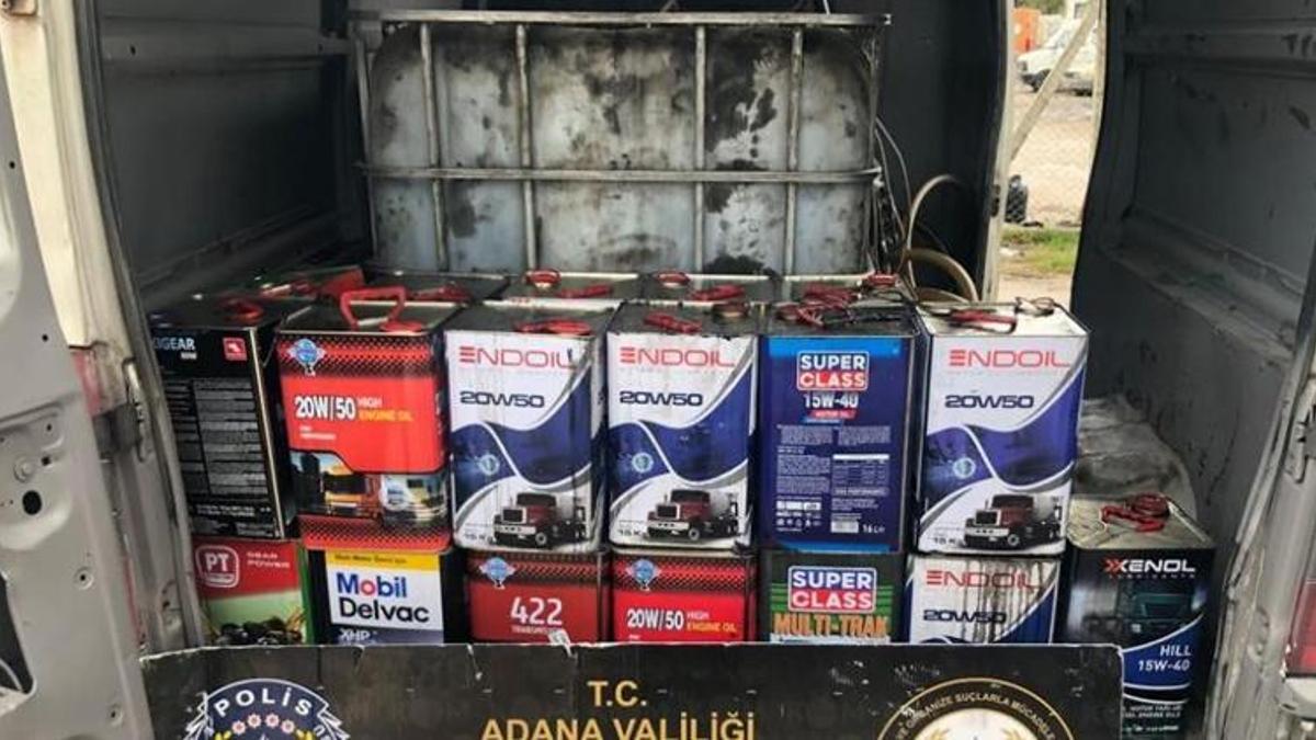 Adana'da 3 bin 700 litre kaçak akaryakıt ele geçirildi