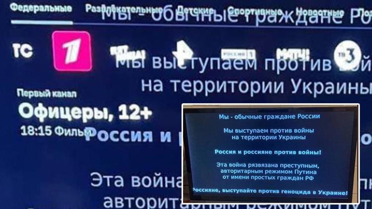 Rus izleyiciler şaşkına döndü! Televizyon ekranları aniden karardı... 'Güle güle'