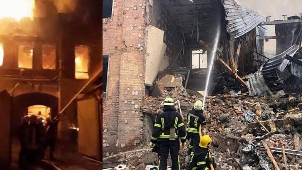 Rus ordusu Harkov'da yerleşim yerlerini vurdu