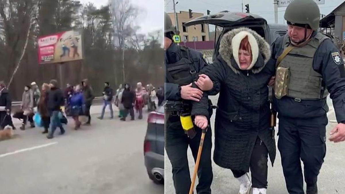 Ukrayna İçişleri Bakanlığı: Irpin’den 2 bin kişi tahliye edildi