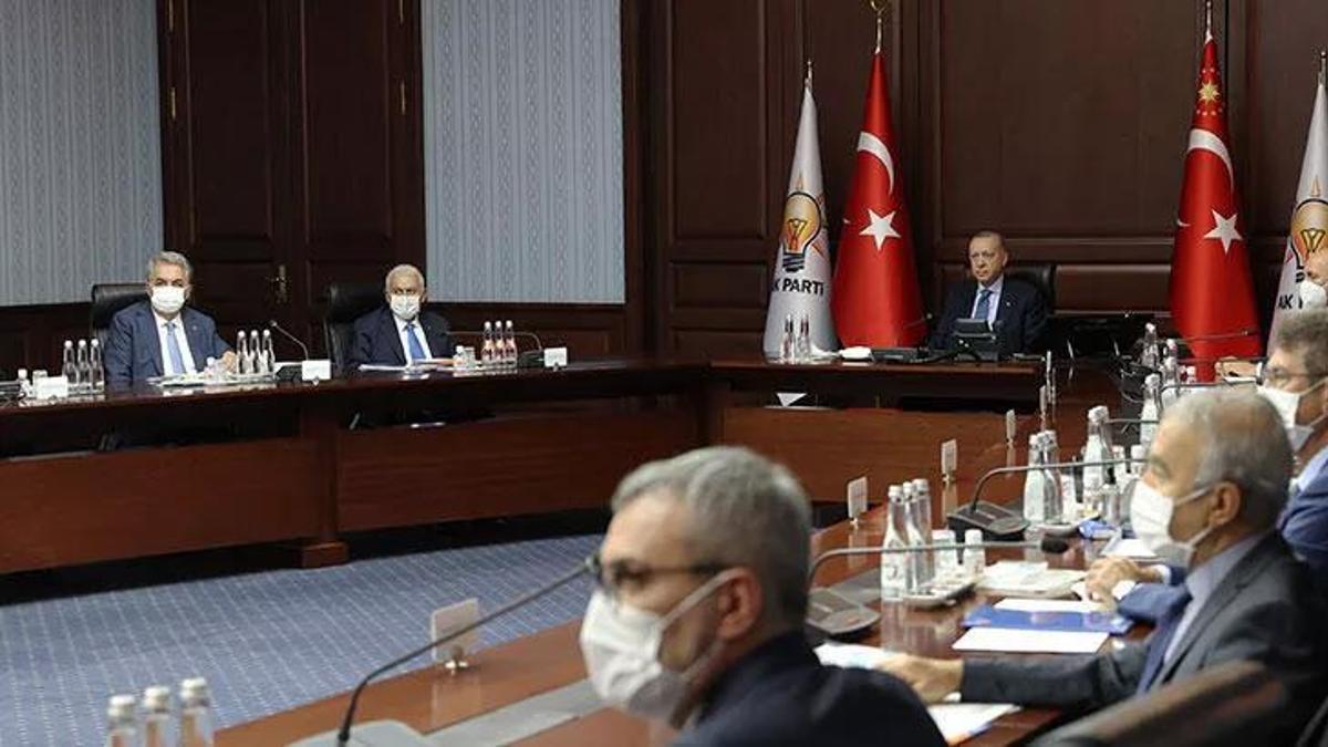Cumhurbaşkanı Erdoğan başkanlığında MYK toplantısı sona erdi!
