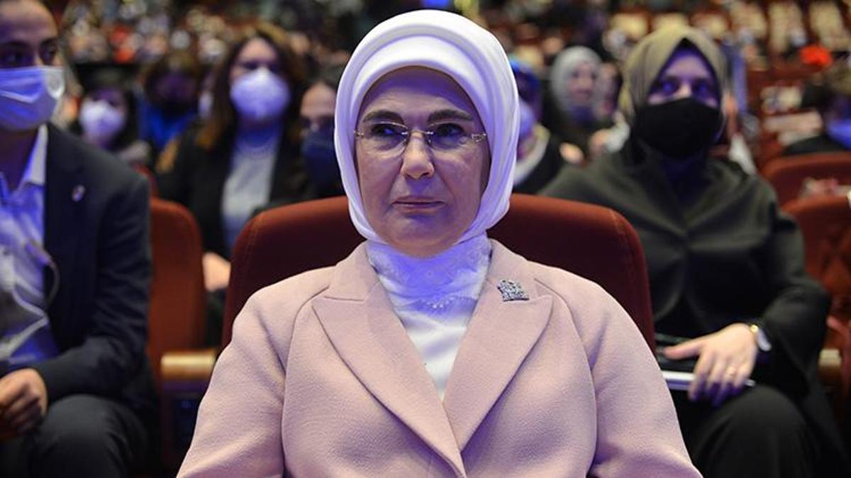 Emine Erdoğan: Kadına yönelik şiddet, insanlığa karşı işlenmiş en ağır suçlardan biridir