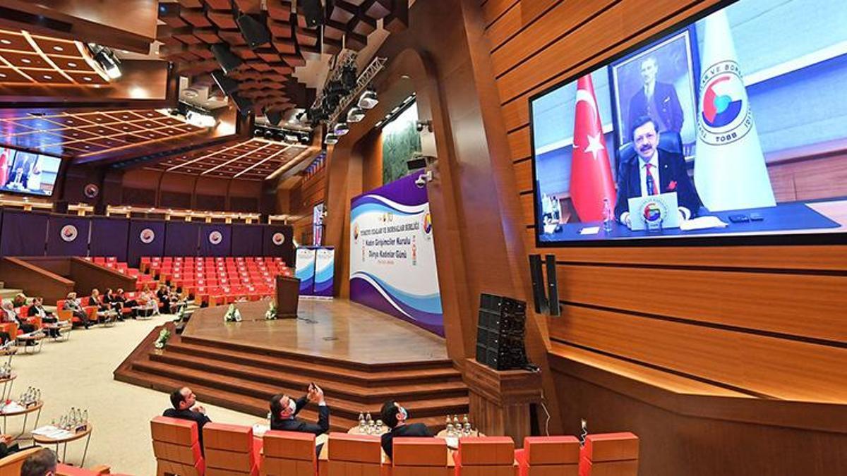 TOBB Başkanı Hisarcıklıoğlu: Kadının elinin değmediği bir ekonomi büyüyemez