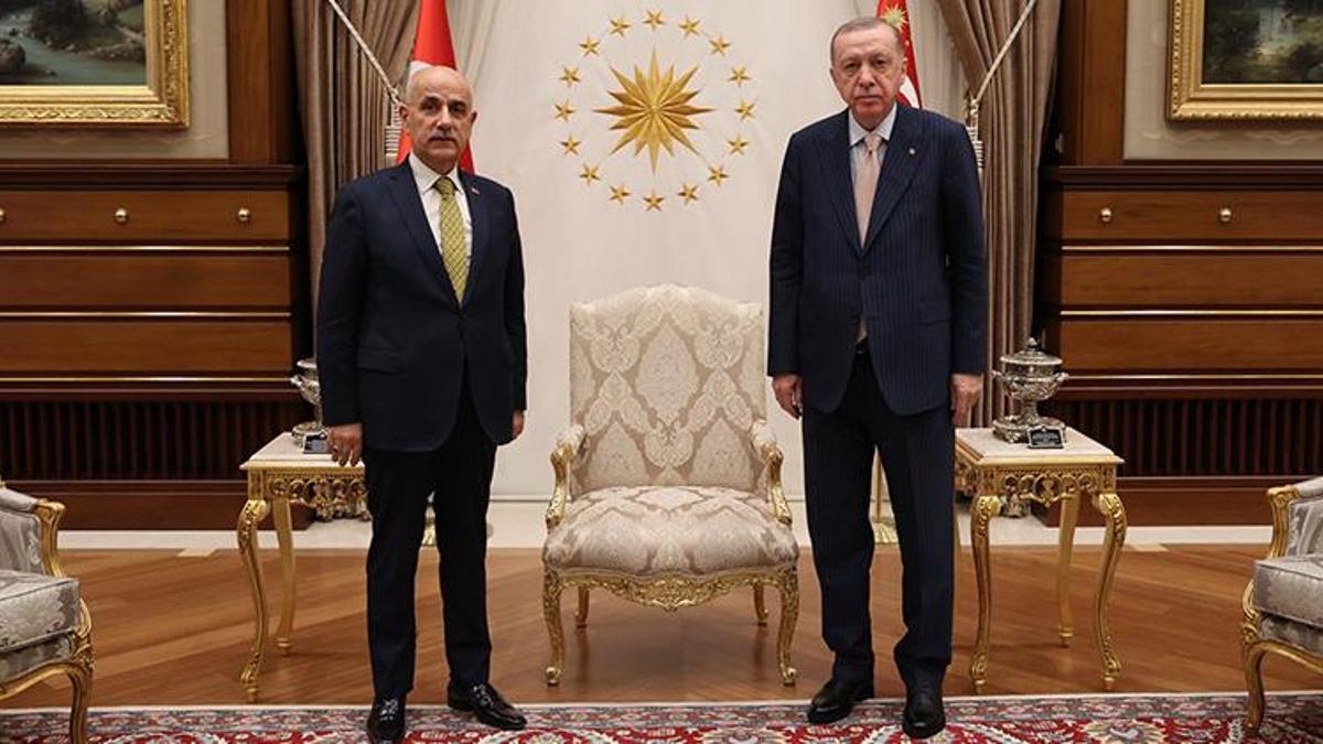 Cumhurbaşkanı Erdoğan, Bakan Kirişci'yi kabul etti