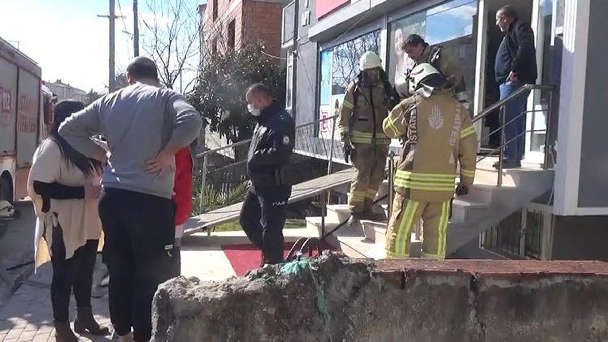 Silivri'de korku dolu anlar! Jeneratör patladı, eczanede yangın çıktı