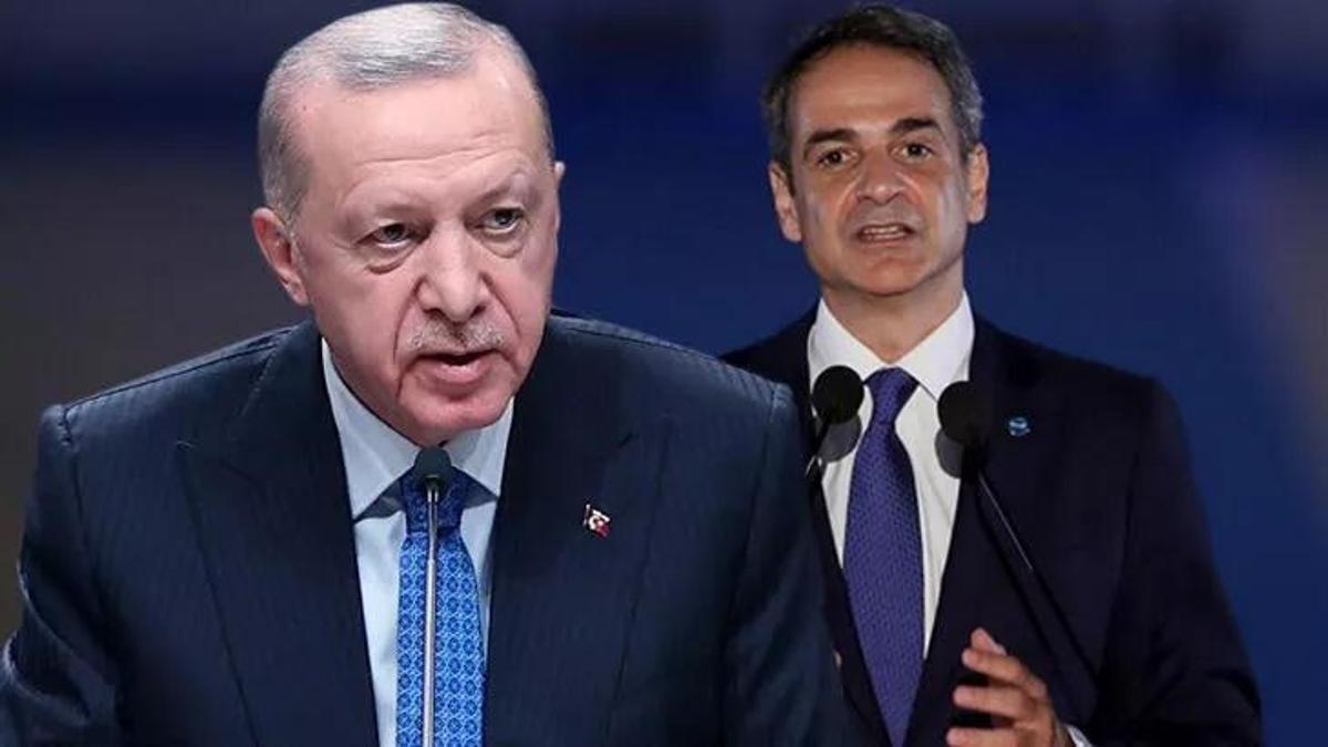 Cumhurbaşkanı Erdoğan'dan Miçotakis’e geçmiş olsun telefonu!