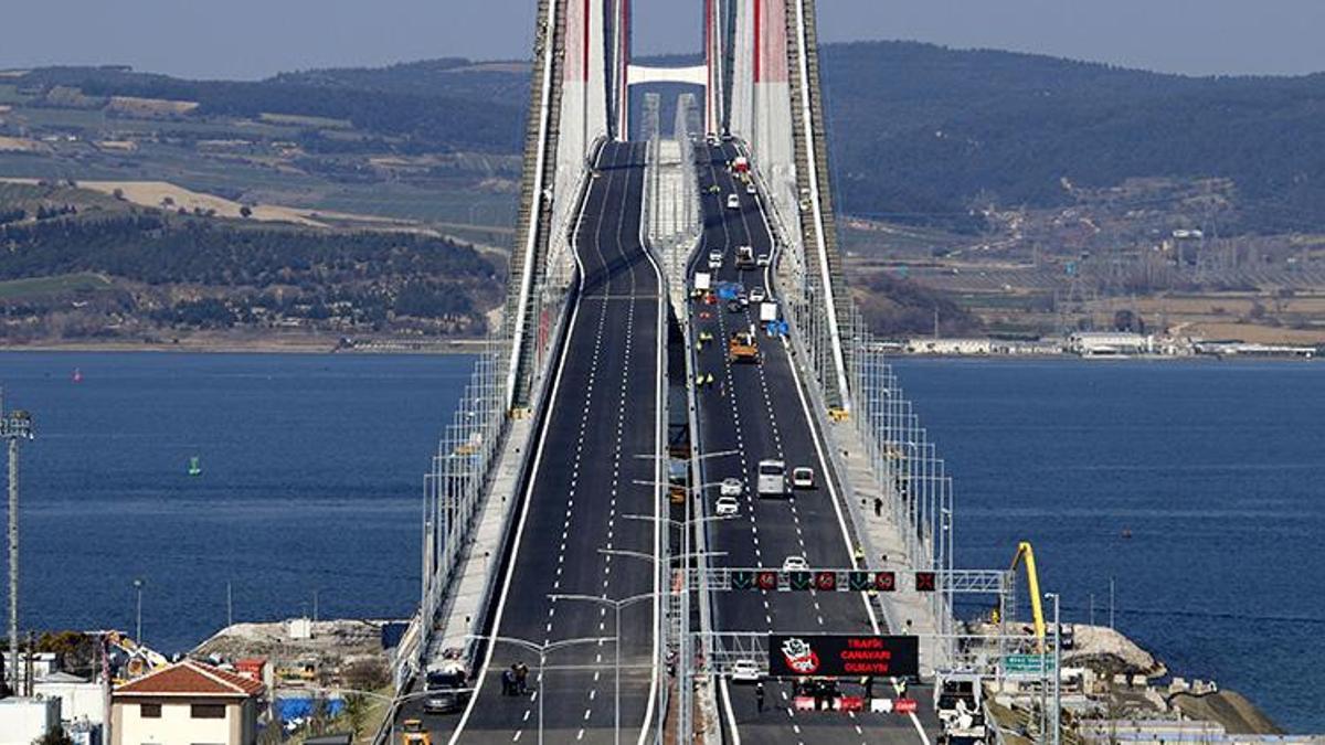 1915 Çanakkale Köprüsü için geri sayım başladı!