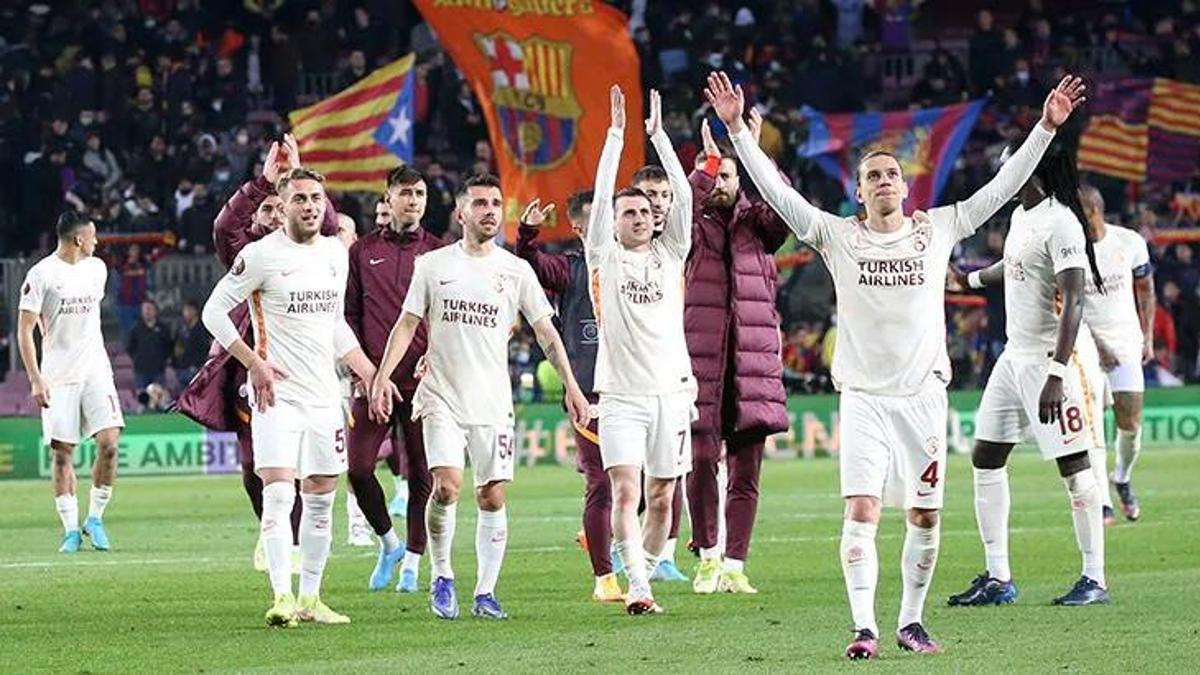 Galatasaray'da Barcelona primi belli oldu