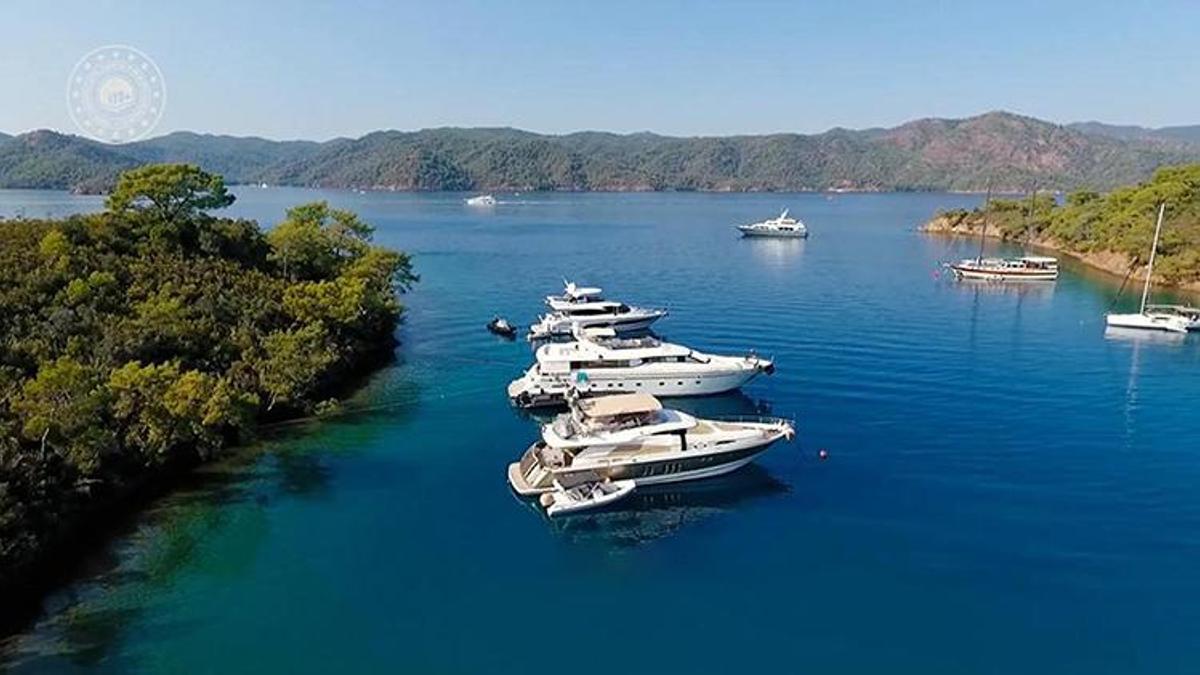 Bakanlıktan Göcek koylarını 'koruma' projesi