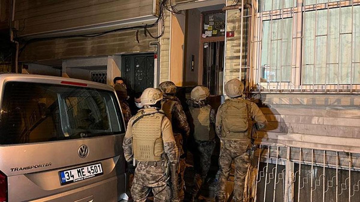 İstanbul’da 9 milyon liralık vurgun yapan çeteye şafak operasyonu