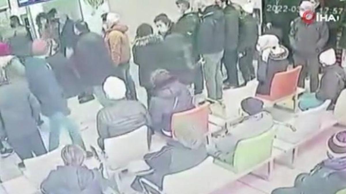 Hastanede doktoru ve güvenlik görevlisini darp eden şahıs tutuklandı!