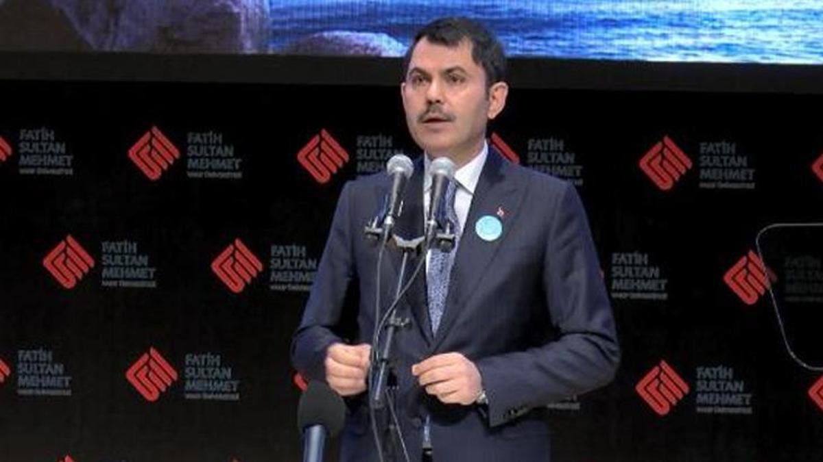 Bakan Kurum: 10 yıl içerisinde insanlık alemi küresel su kıtlığı ve su savaşlarıyla karşı karşıya kalabilir
